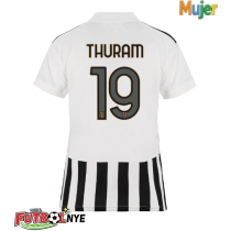 Camiseta Juventus Khephren Thuram #19 Primera Equipación para mujer 2026-27 manga corta